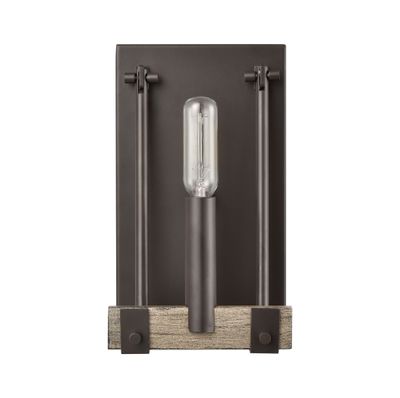 Transitions 9″ High 1-Light Sconce - Oil Rubbed Bronze