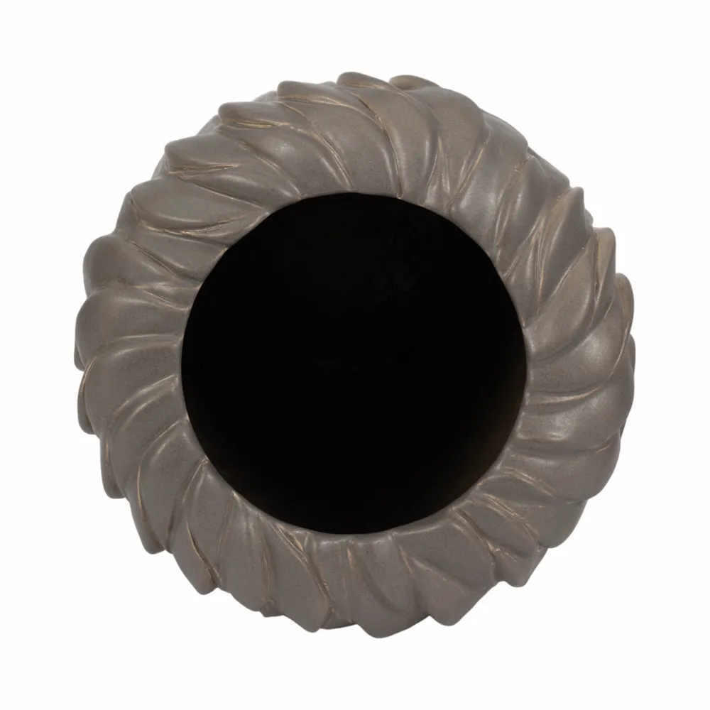 DRAKERUN BROWN VASE 24 (IN)