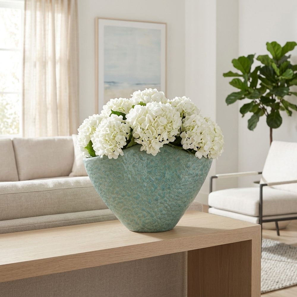 TIPTONPARK GREEN VASE 9 (IN)