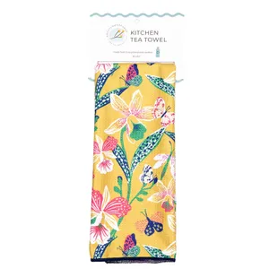 Botanical House Waffle Weave Tea Towel 4