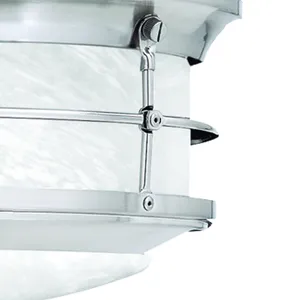 Verglas 11.25'' Wide 2-Light Outdoor Flush Mount - Brushed Nickel 2