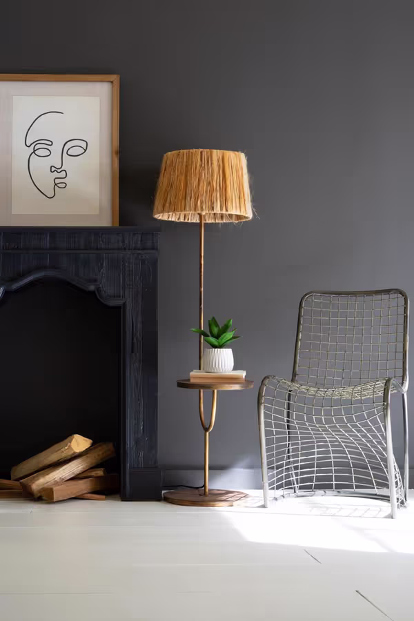 Woven Metal S-Chair