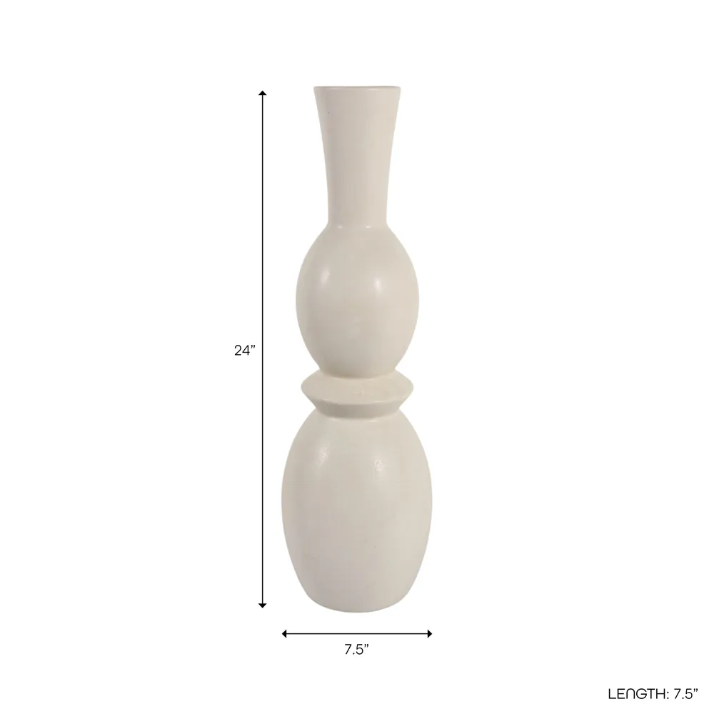 KAYECROSS IVORY VASE 24 (IN)