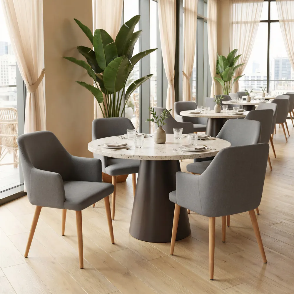 Wisom Dining Chair Gray