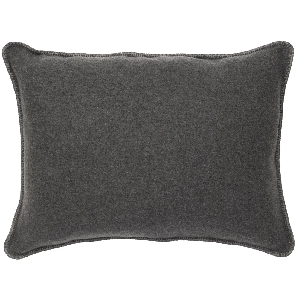 Solid Greystone - Pillow Sham - King - 20x36