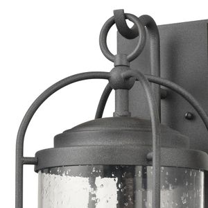 Catalonia 19'' High 2-Light Outdoor Sconce - Distressed Zinc 5
