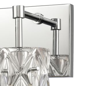 Forma de Crystal 14'' Wide 2-Light Vanity Light - Polished Chrome 4