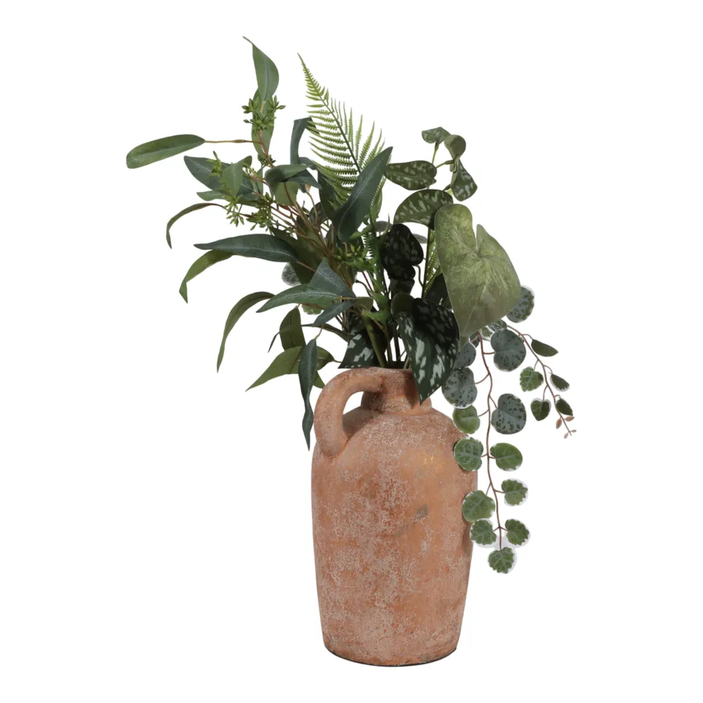 BENTONROSE GOLD VASE 13 (IN)
