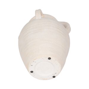 SKYELAKE WHITE VASE 10 (IN) 7