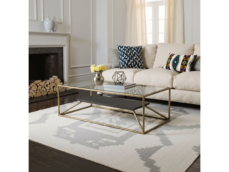 Ranol Coffee Table Brass 2