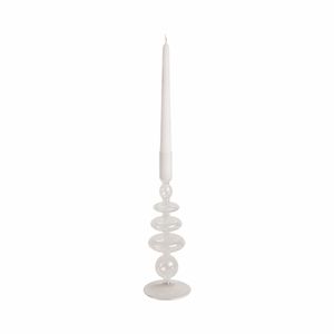 ELLENLAND CLEAR CANDLE HOLDER 11 (IN) 4