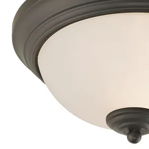 Huntington 11'' Wide 2-Light Flush Mount - Oil Rubbed Bronze 2