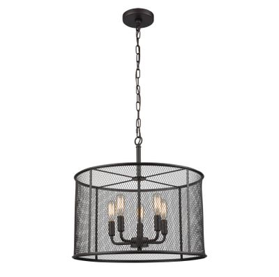 Williamsport 18'' Wide 5-Light Chandelier - Oil Rubbed Bronze