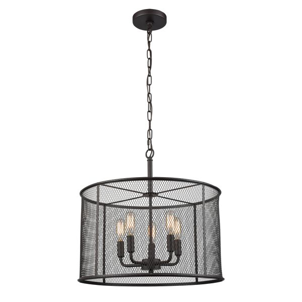 Williamsport 18'' Wide 5-Light Chandelier - Oil Rubbed Bronze