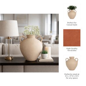 BURTONHOLM IVORY VASE 16 (IN) 11