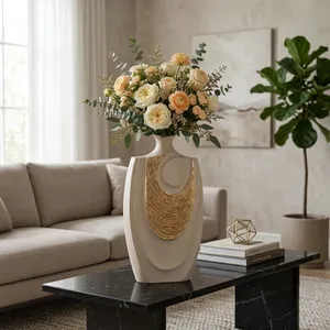 ARMONWAY GOLD VASE 23 (IN) 13