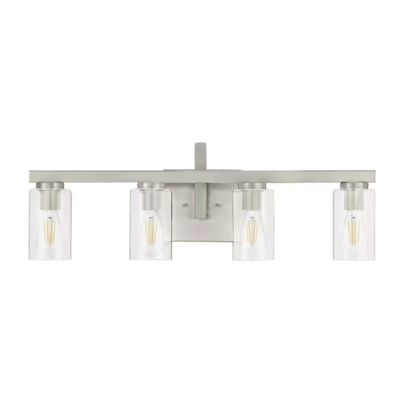 Melina 29″ Wide 4-Light Vanity Light - Brushed Nickel