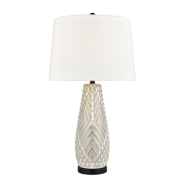 Whitland 30'' High 1-Light Table Lamp - Gray