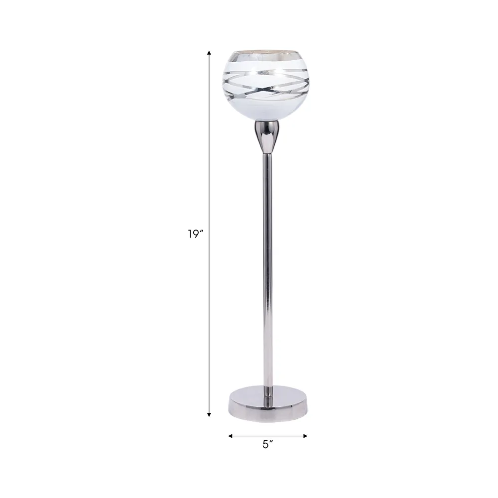 HAMPTONWAY WHITE VOTIVE HOLDER 19 (IN)