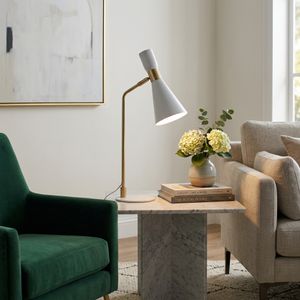 HEYDONHAVEN WHITE LAMP 21 (IN) 9