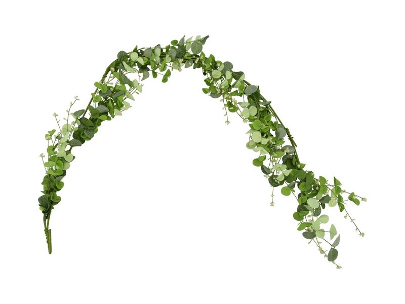 60" Eucalyptus & Mint Leaves with Berries Garland 1