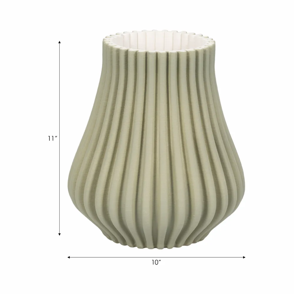 OPALBROOK TAN VASE 11 (IN)