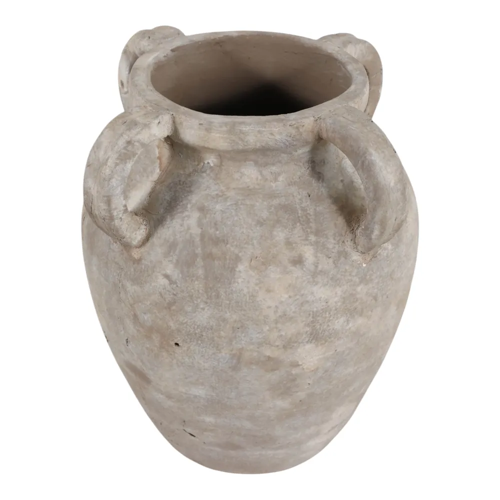SKYELAKE GRAY VASE 12 (IN)