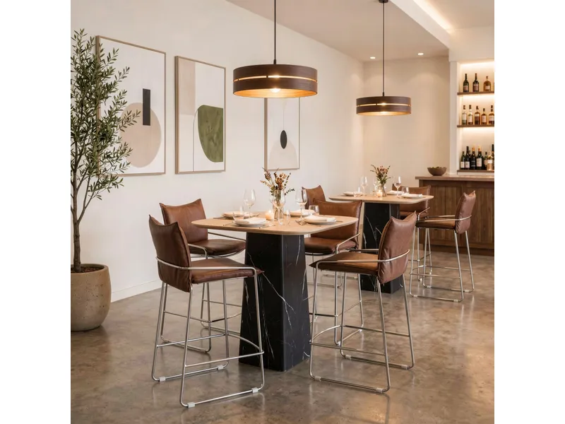 Pola Counter Stool Brown 9