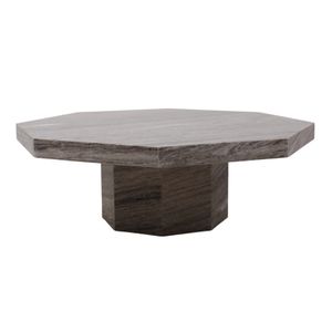 STONEVIEW BLACK COFFEE TABLE 16 (IN) 3