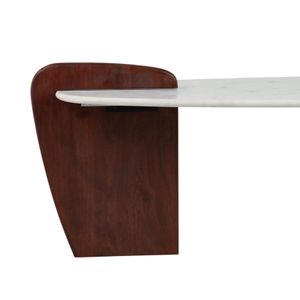 ZOEFIELD WHITE COFFEE TABLE 24 (IN) 6