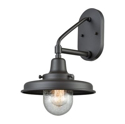 Vinton Station 15″ High 1-Light Outdoor Sconce - Oil Rubbed Bronze