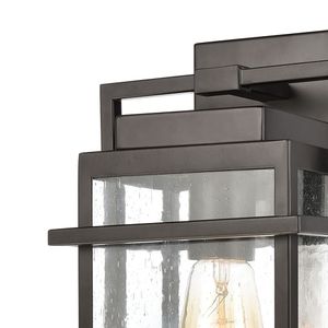 Breckenridge 13'' High 1-Light Outdoor Sconce - Matte Black 3