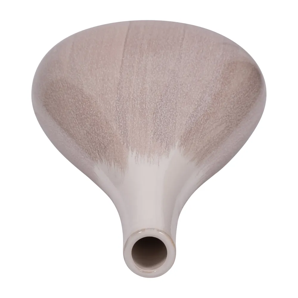 GASTONLAND WHITE VASE 16 (IN)