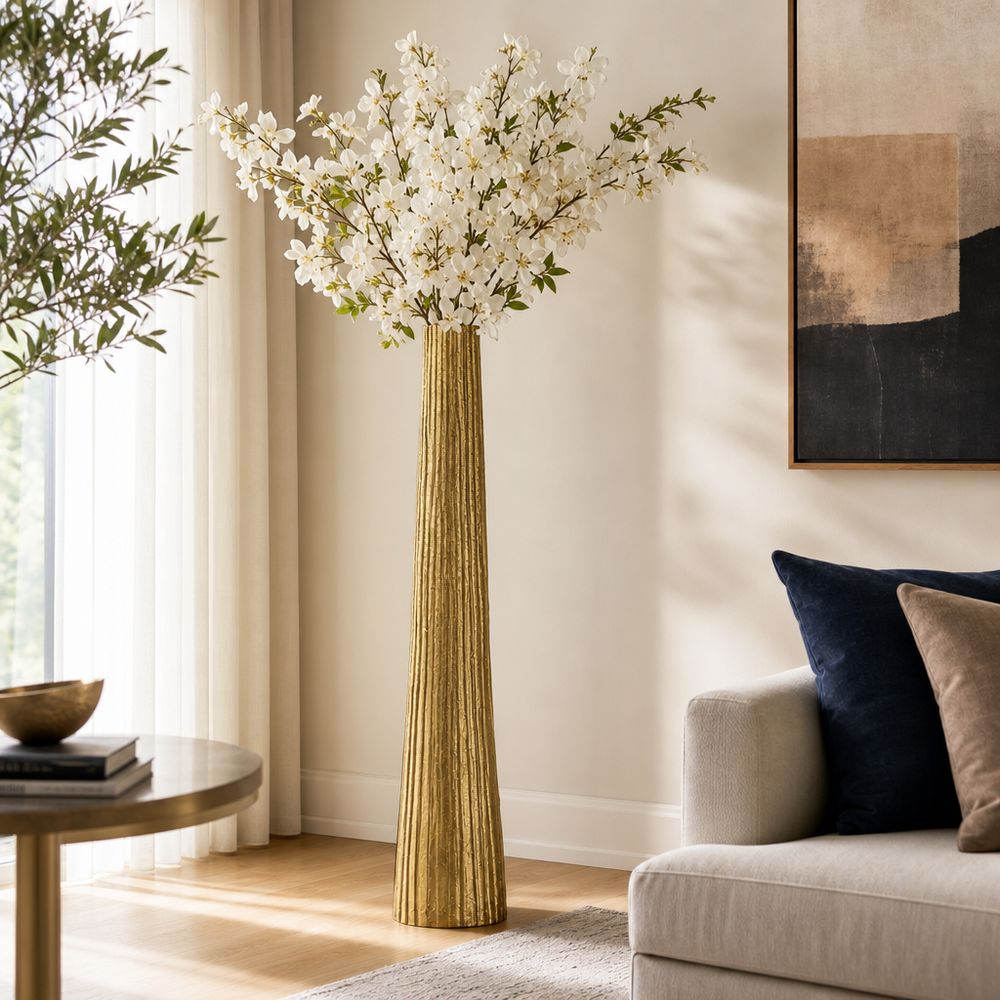 HAZENSTONE GOLD VASE 59 (IN)