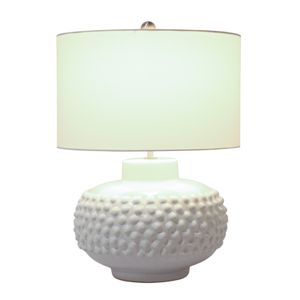NASHLEY WHITE LAMP 21 (IN) 3