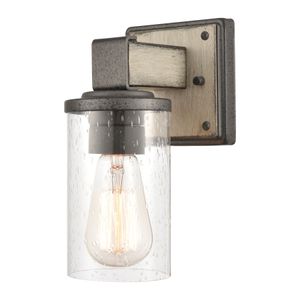 Annenberg 9'' High 1-Light Sconce - Anvil Iron 1
