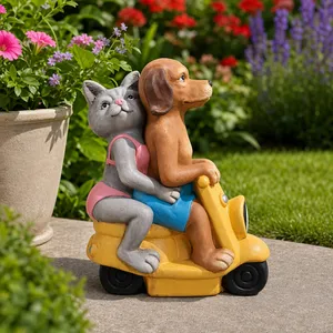 CONNORLEY YELLOW GARDEN STATUARY 17 (IN) 2
