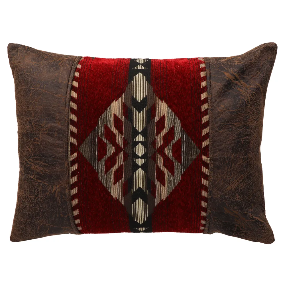 Gallop Claret - Sham Cover - Standard 20x26