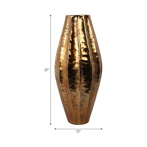 DALTONLEY GOLD VASE 27 (IN) 10