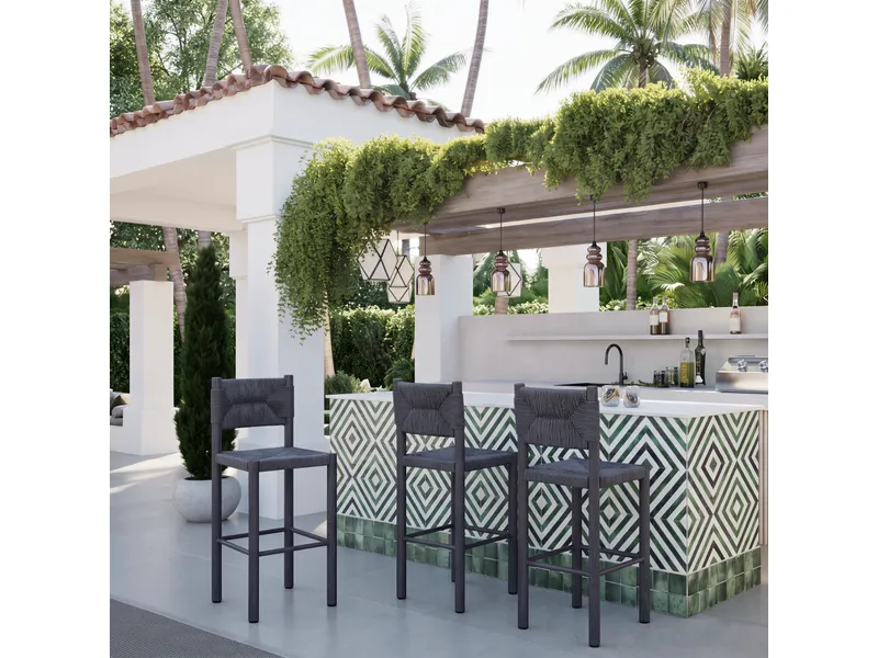 Iska Barstool Black 9