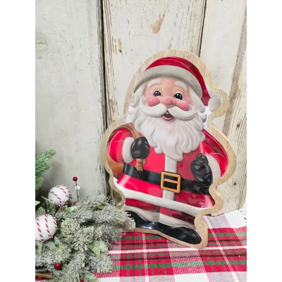 Santa Tray 14.5x10in