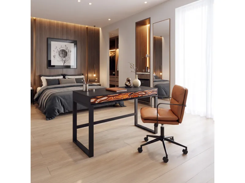 Birao Office Chair Brown 9
