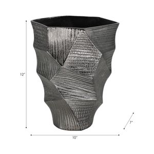 HARLANLEY GRAY VASE 12 (IN) 10
