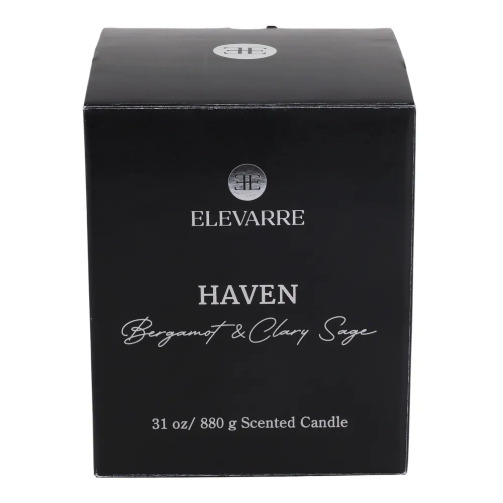 ROWANSTONE HAVEN BERGAMONT & CLARY CANDLE 7 (IN)