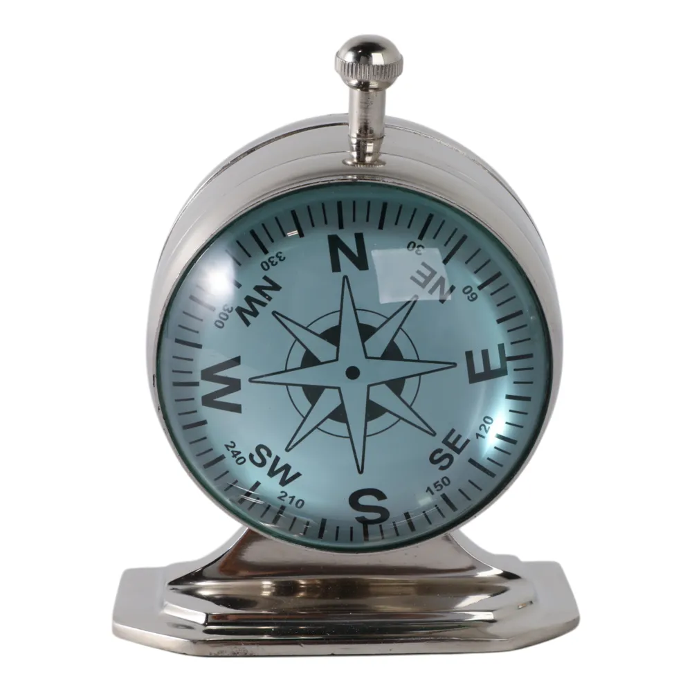 AXELFORD SILVER CLOCK 7 (IN)