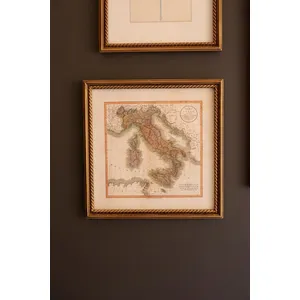 Set of 5 Mixed Framed European Gallery Wall Prints under Glass 2