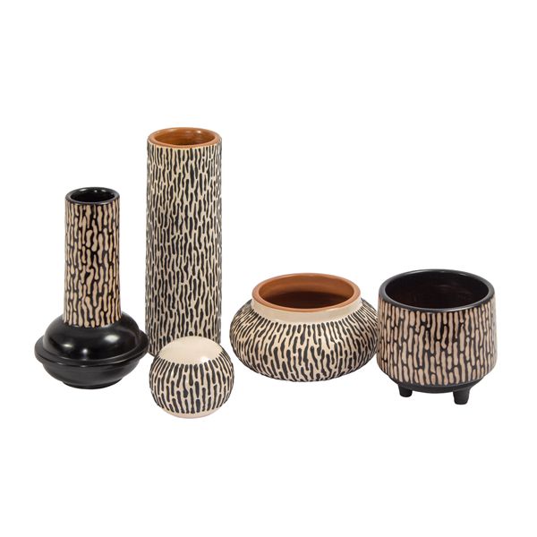Ofelia Vase - Tall Black
