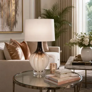 DEXTERPORT WHITE LAMP 27 (IN) 9
