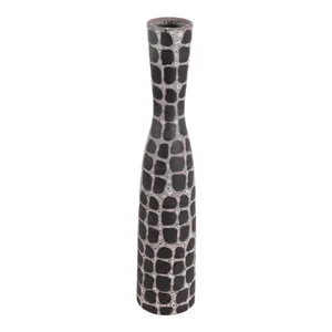 GAINES BLACK VASE 25 (IN) 7