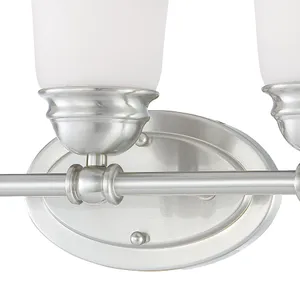 Bella 18'' Wide 3-Light Vanity Light - Brushed Nickel 3
